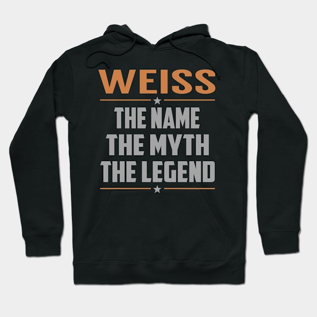 WEISS The Name The Myth The Legend Hoodie by RenayRebollosoye